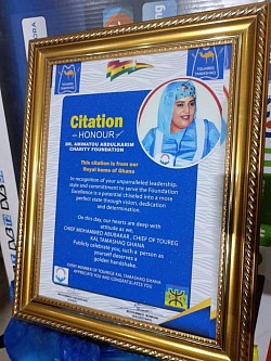 Citation Honour by the CEO